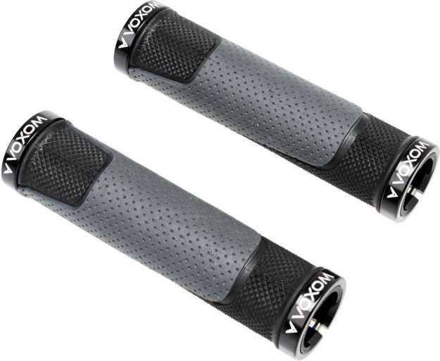 Picture of Voxom GR12 Gel Lock-On Bicycle Grips 129mm